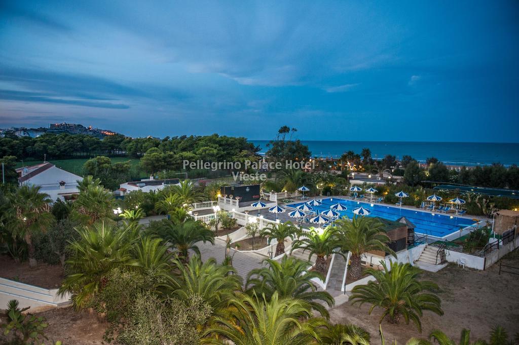 Pellegrino Palace Hotel Vieste Bagian luar foto