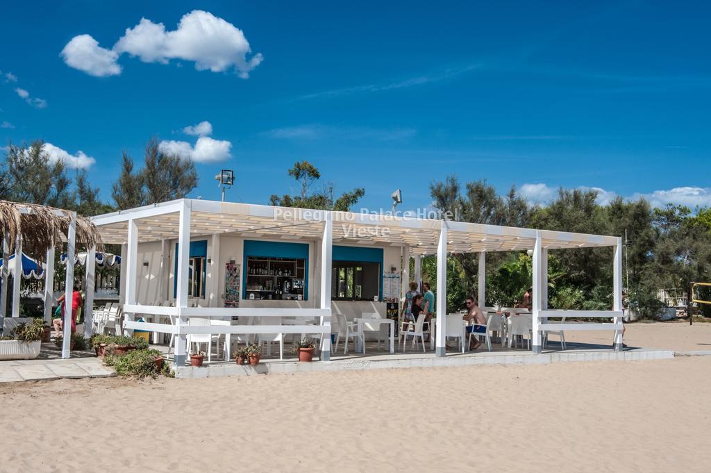 Pellegrino Palace Hotel Vieste Bagian luar foto