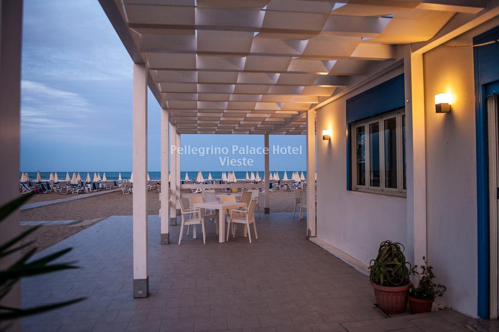 Pellegrino Palace Hotel Vieste Bagian luar foto