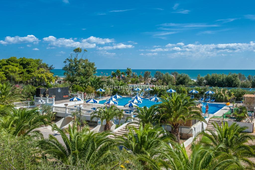 Pellegrino Palace Hotel Vieste Bagian luar foto